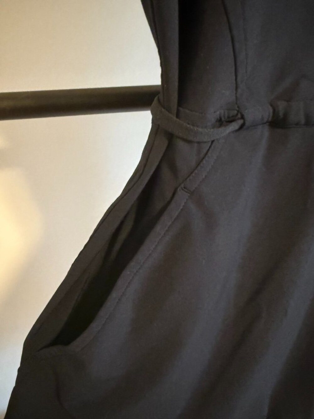 Athleta Marlow Featherweight Stretch Black Romper S - Picture 11 of 15